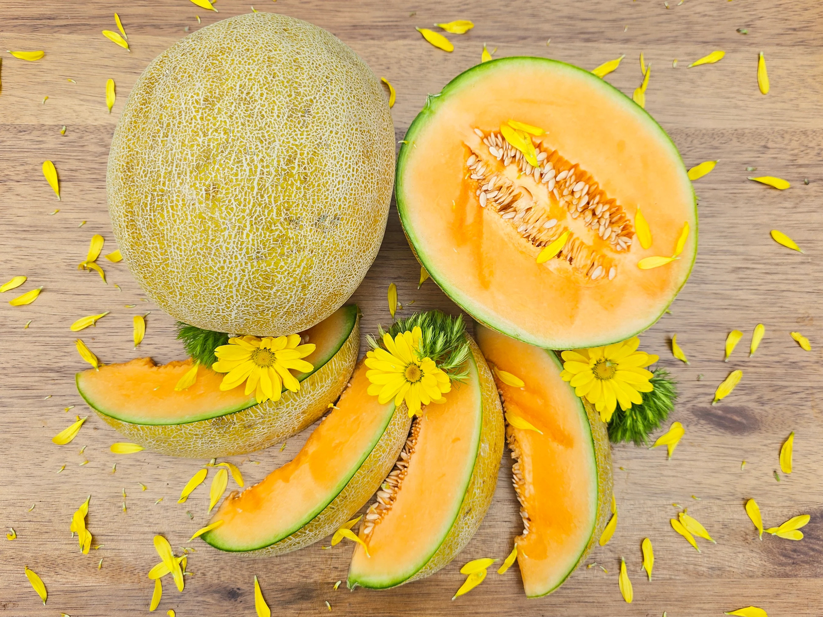 Hearts of Gold Cantaloupe
